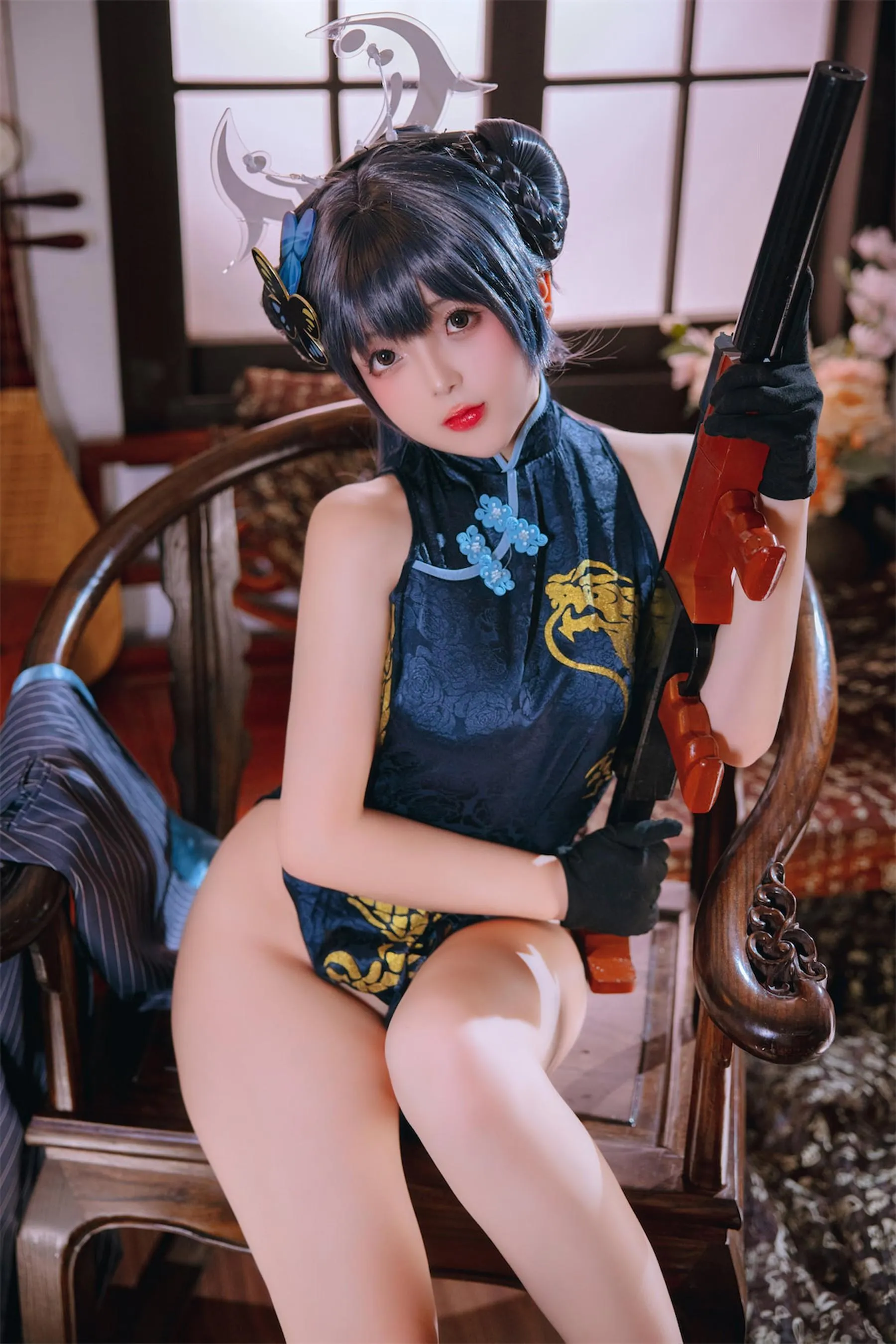 日奈娇 – NO.75 碧蓝档案妃咲 [47P]插图1